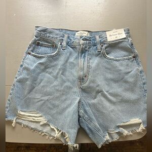 A&F High Rise Loose Short NWT